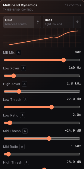 Miao Multiband Dynamics effect module