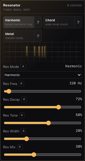 Miao Resonator effect module