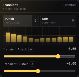 Miao Transient effect module